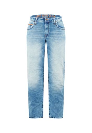 CAMP DAVID Jeans  blu chiaro / arancione