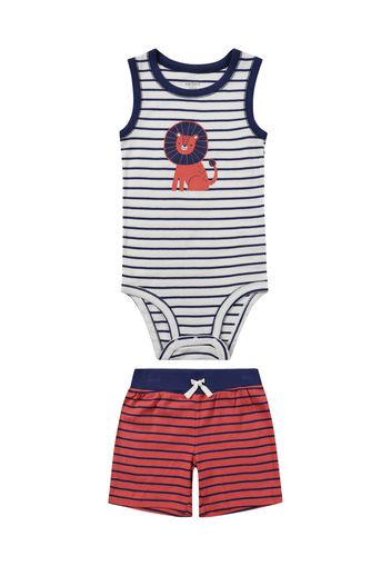 Carter's Set  bianco / navy / ruggine