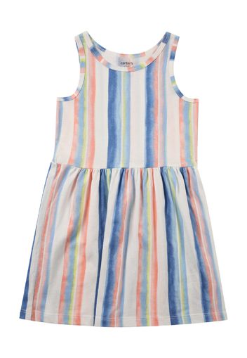 Carter's Abito 'MAY'  blu / crema / rosa / verde chiaro