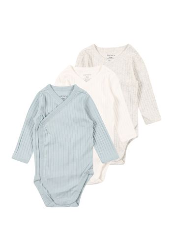 Carter's Tutina / body per bambino  blu pastello / bianco naturale / crema