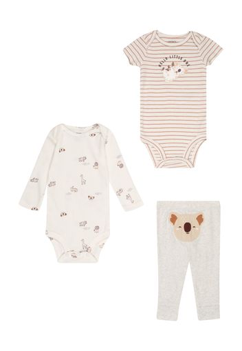 Carter's Set 'KOALA'  grigio sfumato / offwhite / caramello / beige chiaro