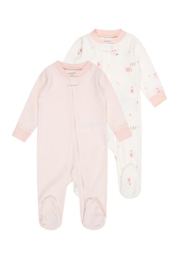 Carter's Pigiama  beige / rosa / bianco