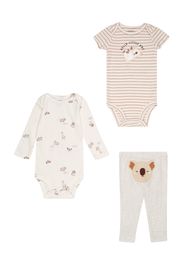 Carter's Set 'KOALA'  grigio sfumato / offwhite / caramello / beige chiaro