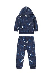 Carter's Pigiama  blu / blu scuro / bianco