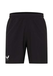 Castore Pantaloni sportivi  nero / bianco