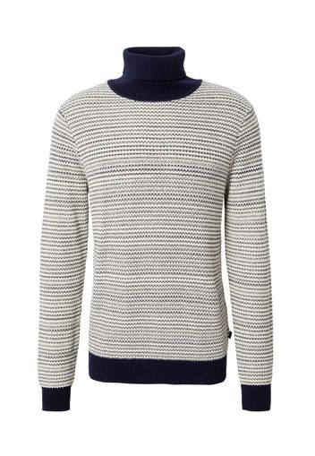 Casual Friday Pullover 'Karl'  stucco / navy