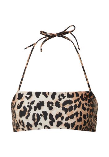 CATWALK JUNKIE Top per bikini 'WILD LEOPARD'  marrone / beige / nero