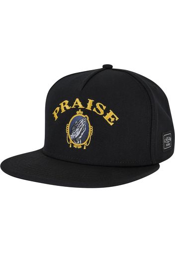 Cayler & Sons Cappello da baseball 'Praise the Chronic'  blu colomba / giallo oro / nero / bianco