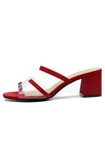 Celena Zoccoletto 'Catriona'  rosso / trasparente