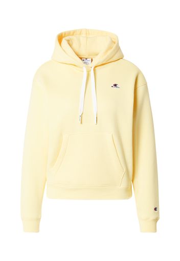 Champion Authentic Athletic Apparel Felpa  giallo chiaro / bianco / navy / rosso