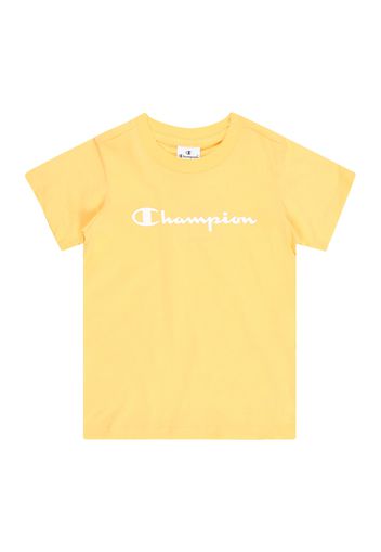 Champion Authentic Athletic Apparel Maglietta  giallo / bianco