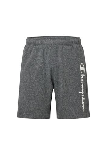 Champion Authentic Athletic Apparel Pantaloni  grigio scuro / bianco