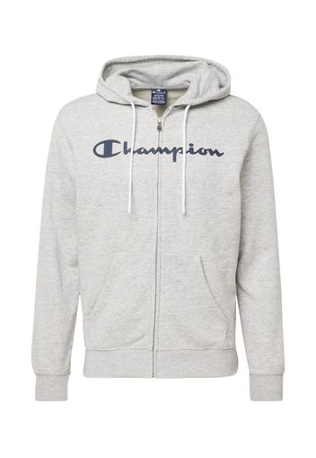 Champion Authentic Athletic Apparel Giacca di felpa  genziana / grigio sfumato