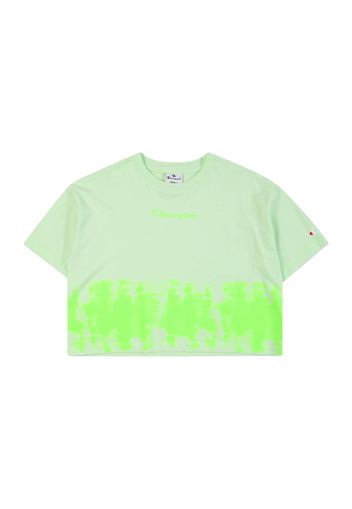 Champion Authentic Athletic Apparel Maglietta  verde neon / verde pastello / rosso / bianco