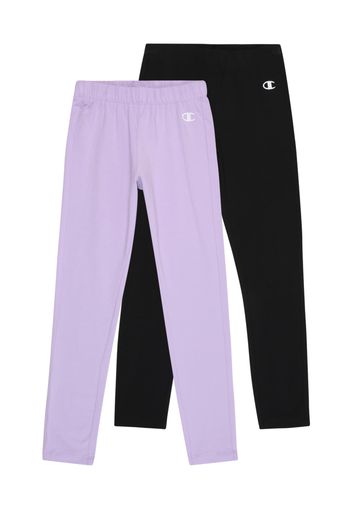 Champion Authentic Athletic Apparel Pantaloni  lilla chiaro / nero / bianco