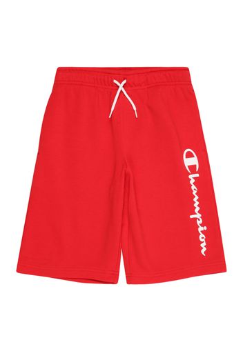 Champion Authentic Athletic Apparel Pantaloni  rosso / bianco