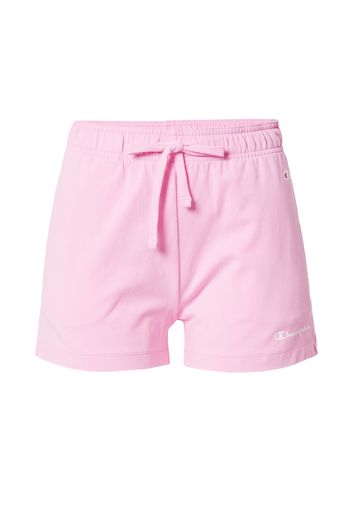 Champion Authentic Athletic Apparel Pantaloni  rosa / rosso fuoco / bianco