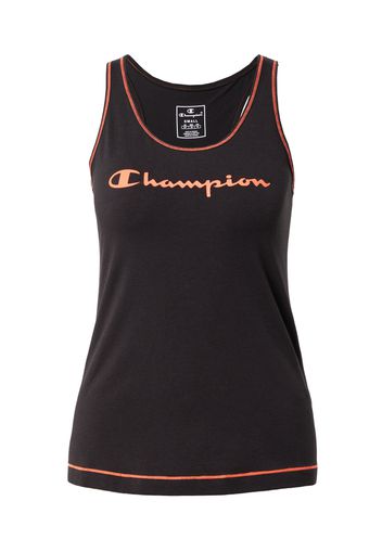 Champion Authentic Athletic Apparel Top sportivo  arancione / nero