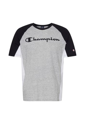 Champion Authentic Athletic Apparel Maglietta  grigio sfumato / nero / bianco