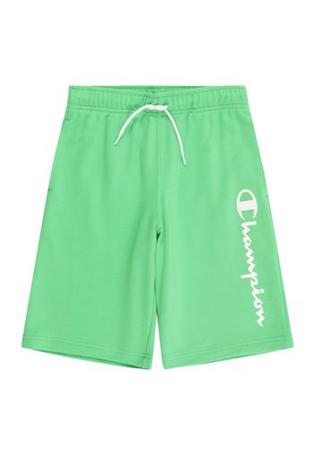 Champion Authentic Athletic Apparel Pantaloni  kiwi / bianco