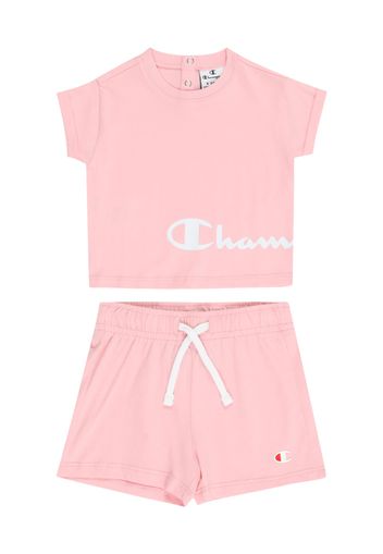 Champion Authentic Athletic Apparel Completo per l'allenamento  rosa chiaro / rosso fuoco / bianco