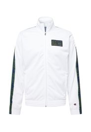 Champion Authentic Athletic Apparel Giacca per l'allenamento  bianco / nero / lilla scuro / verde erba / senape