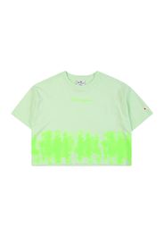 Champion Authentic Athletic Apparel Maglietta  verde neon / verde pastello / rosso / bianco