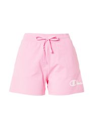 Champion Authentic Athletic Apparel Pantaloni  rosa / bianco