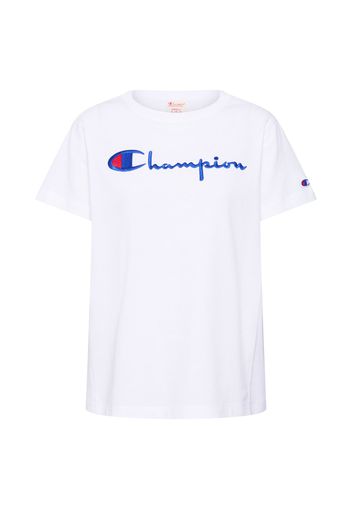 Champion Reverse Weave Maglietta  blu reale / rosso / bianco