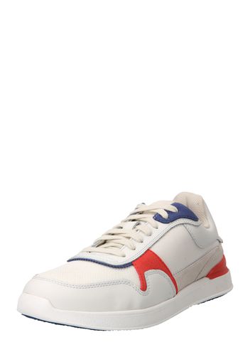 CLARKS Sneaker bassa 'RaceLite Tor'  blu scuro / rosso / bianco