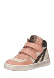 clic Sneaker  rosa / bianco naturale / marrone scuro