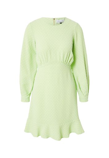 Closet London Abito  lime / bianco