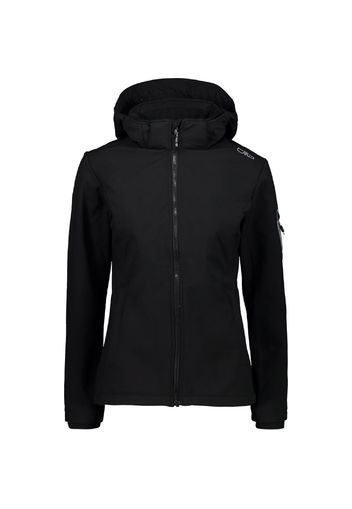 CMP Giacca per outdoor ' Softshell Hoodie '  nero
