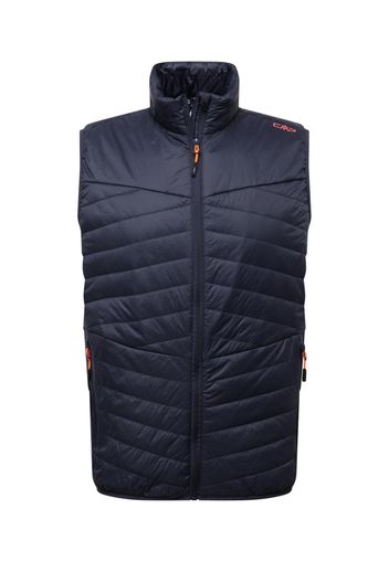 CMP Gilet sportivo  blu scuro / corallo