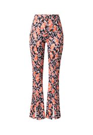 Colourful Rebel Pantaloni 'Darcy'  arancione / corallo / nero / bianco