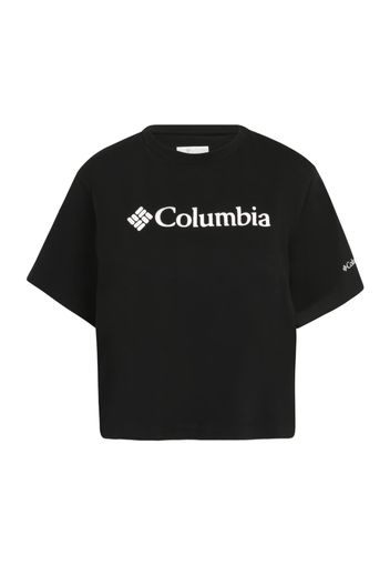 COLUMBIA Maglietta  nero / bianco