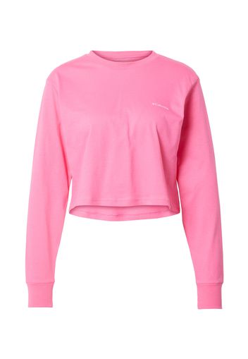 COLUMBIA Maglia funzionale 'North Cascades'  rosa / bianco