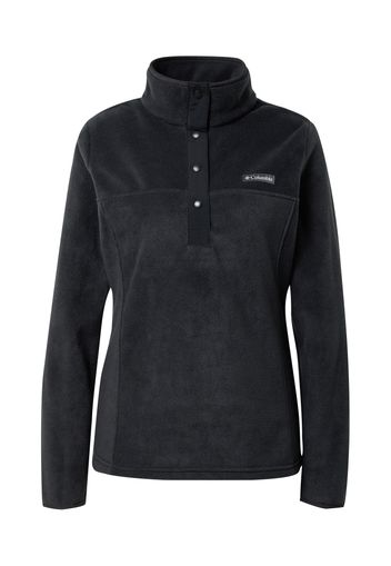 COLUMBIA Pullover sportivo 'Benton Springs™'  nero / bianco