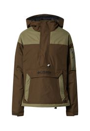 COLUMBIA Jacke  verde / marrone scuro