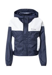 COLUMBIA Giacca per outdoor 'Flash Challenger'  navy / bianco