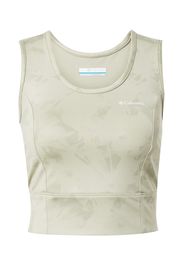 COLUMBIA Top sportivo 'Windgates II'  cachi / verde pastello / bianco