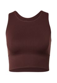 Comfort Studio by Catwalk Junkie Top 'STAY STRONG'  marrone scuro
