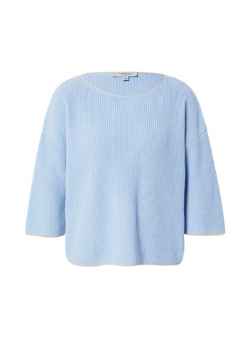 comma casual identity Pullover  blu chiaro / beige