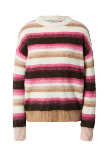 comma casual identity Pullover  beige / beige scuro / rosa / bianco