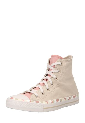 CONVERSE Sneaker alta 'Chuck Taylor All Star'  sabbia / rosa