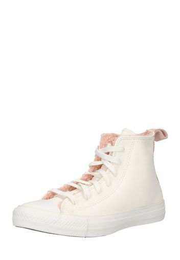 CONVERSE Sneaker alta  rosa / bianco