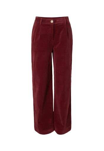 Coster Copenhagen Pantaloni con pieghe 'Petra'  bordeaux