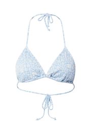 Cotton On Body Top per bikini  blu chiaro / bianco