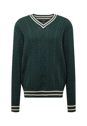 Cotton On Pullover  verde scuro / crema