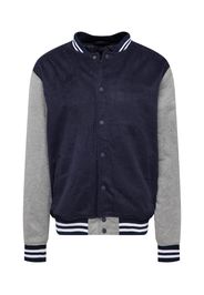 Cotton On Giacca di mezza stagione 'VARSITY'  navy / grigio sfumato / bianco